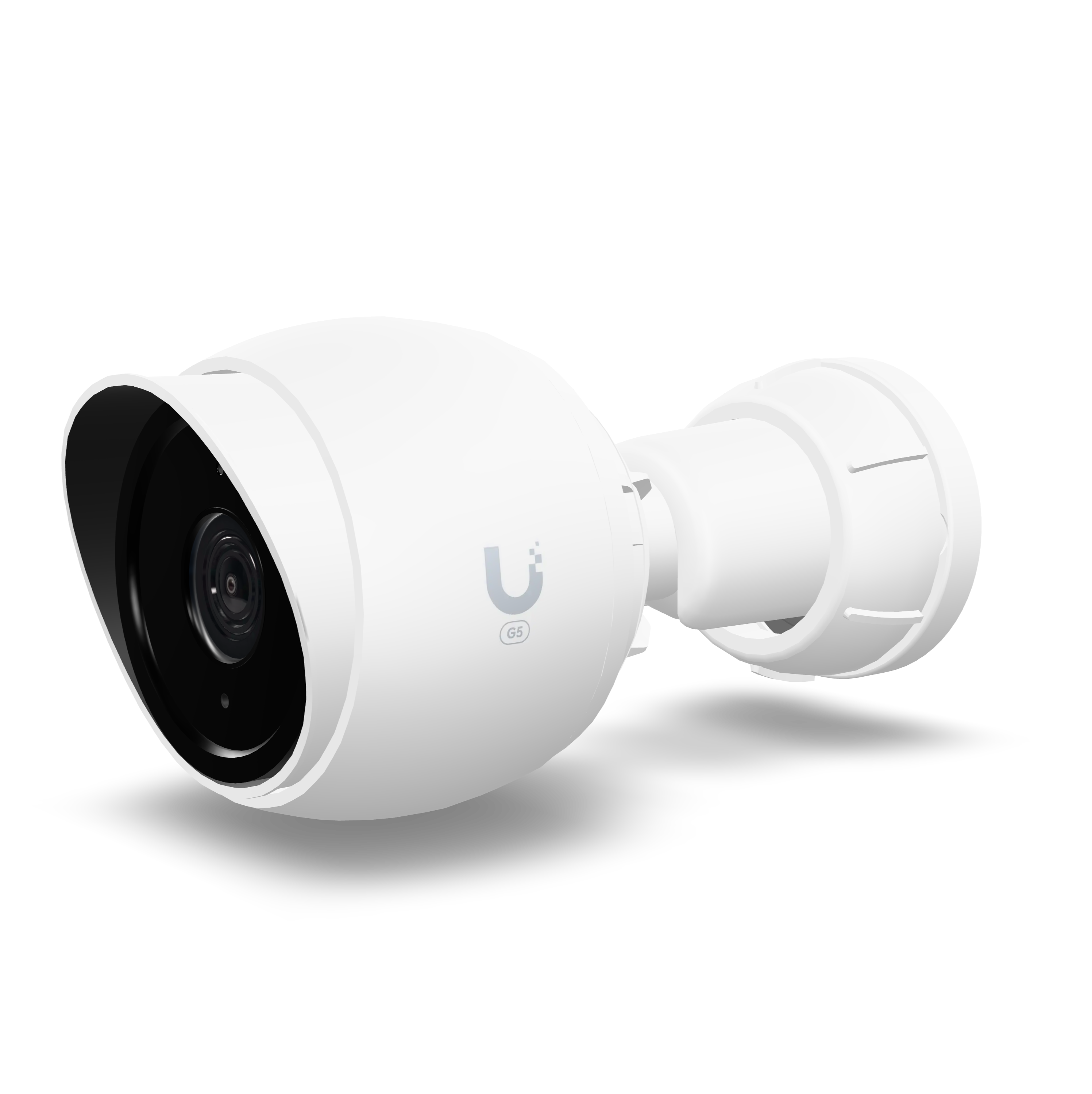 Câmera UniFi G5 Bullet, com lente frontal e suporte de fixação